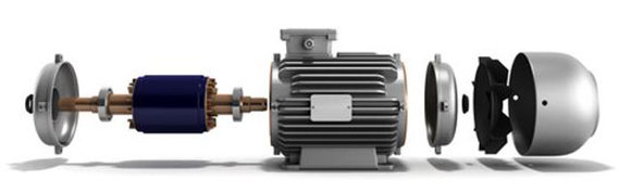 TestIM SmartSoft系統(tǒng)檢測4 kW電動(dòng)機(jī)轉(zhuǎn)子中的缺陷